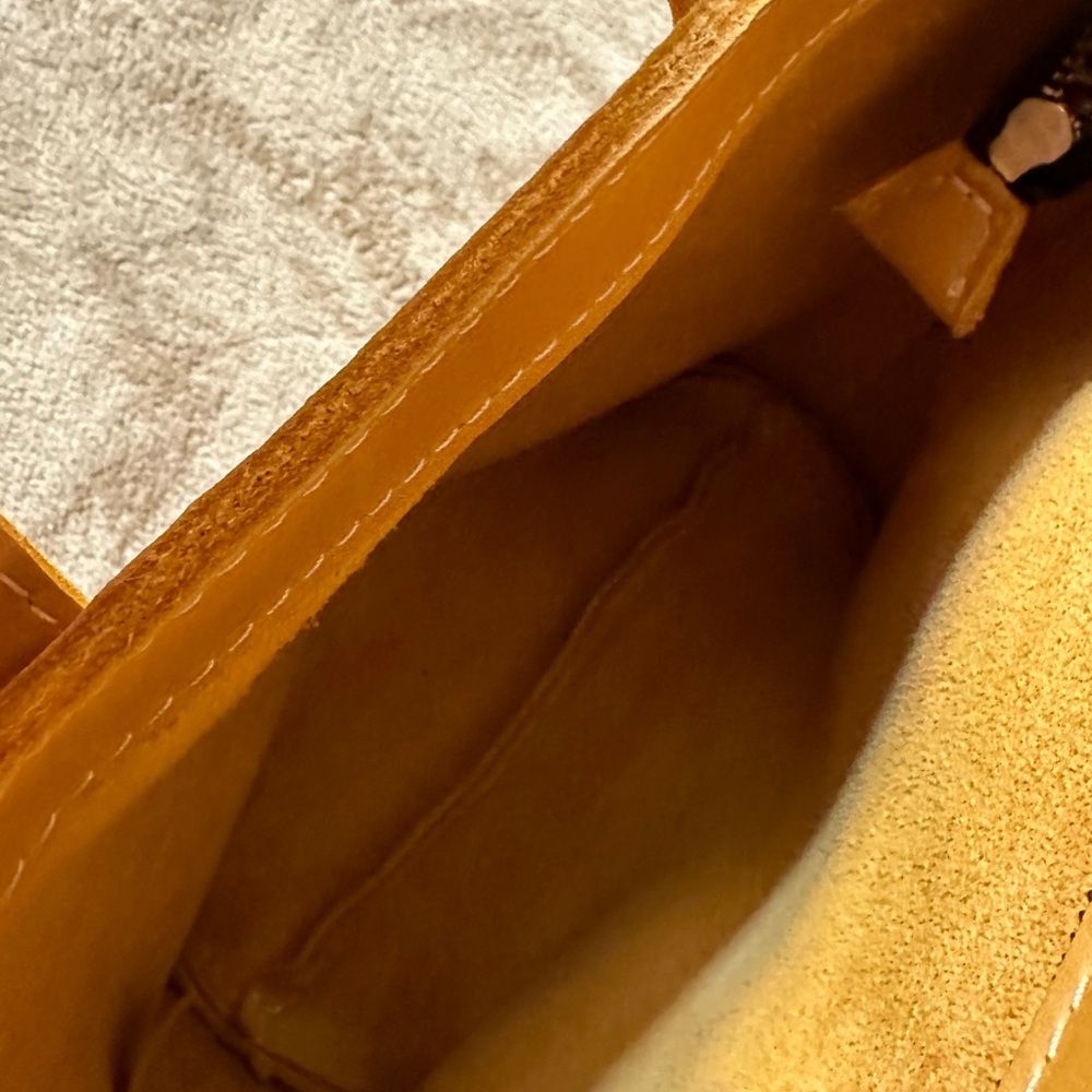 Portland leather sunflower mini zip crossbody - Picture 3 of 3